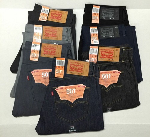 Levis men 501 button fly - button,